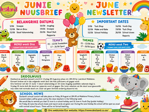 Junie Nuusbrief | June Newsletter 