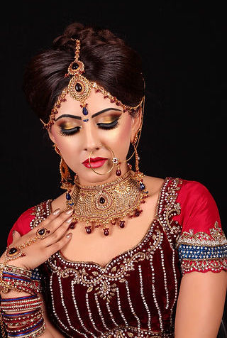 traditional indian bridal makeup
