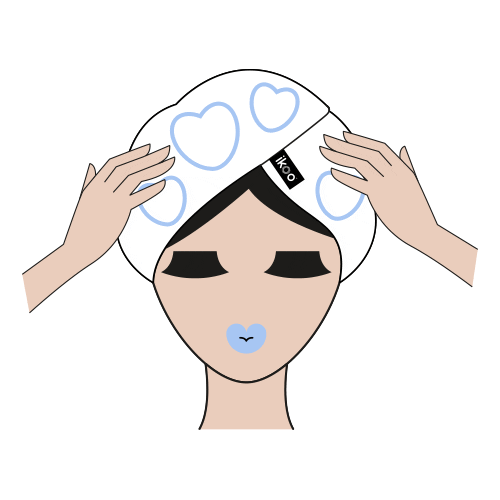 hair mask girl .gif