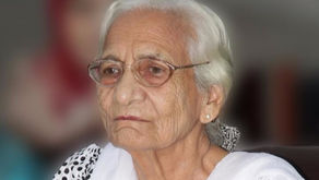 RECOGNIZING THE LEGENDARY EDUCATIONIST, NASRA WAZIR ALI (S.I.)