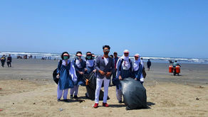 BEACH CLEAN-UP DRIVE FOR EARTH DAY 2018