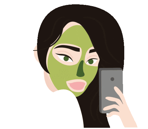 matcha latte mask.gif