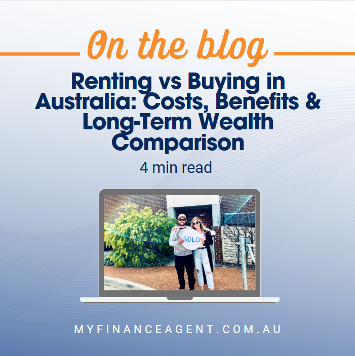 Blog on long-term comparison of renting vs buying. Includes cost and benefits analysis