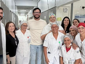 Petrolina: Gilmar Júnior fiscaliza aplicação de emenda de R$ 100 mil no Hospital Dom Malan