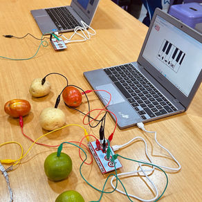 Hoje os alunos do 2º ano participaram de uma atividade investigativa muito interessante, explorando quais elementos da natureza podem ser bons transmissores de energia.
