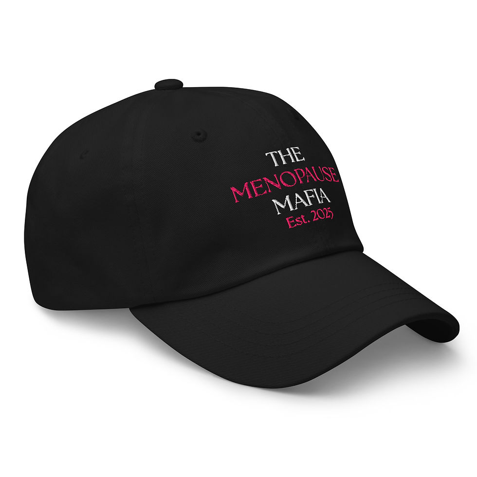 Thumbnail: Funny Menopause Hat USA – Menopause Mafia Embroidered Baseball Cap