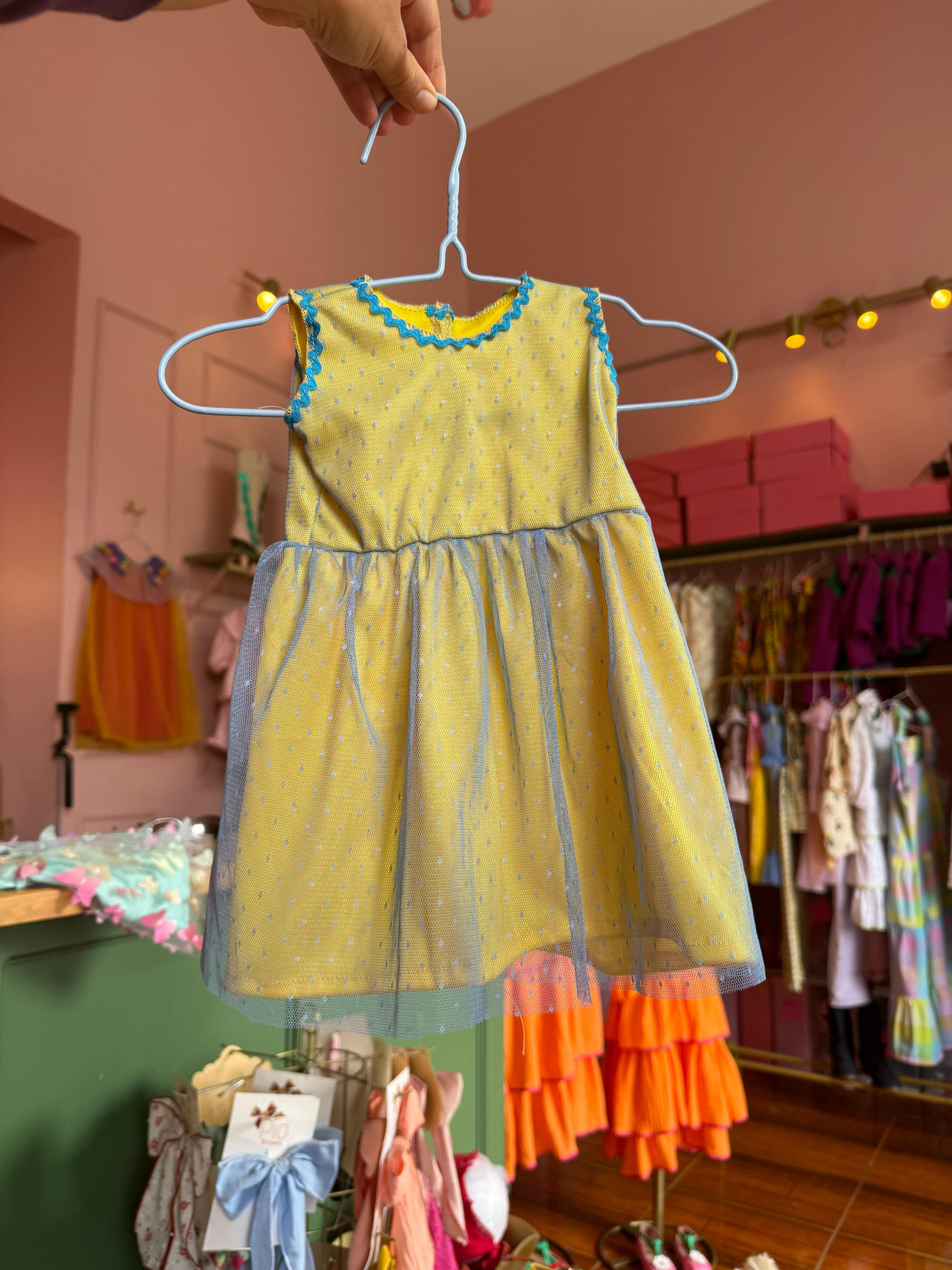 Vestido floritas muñeca