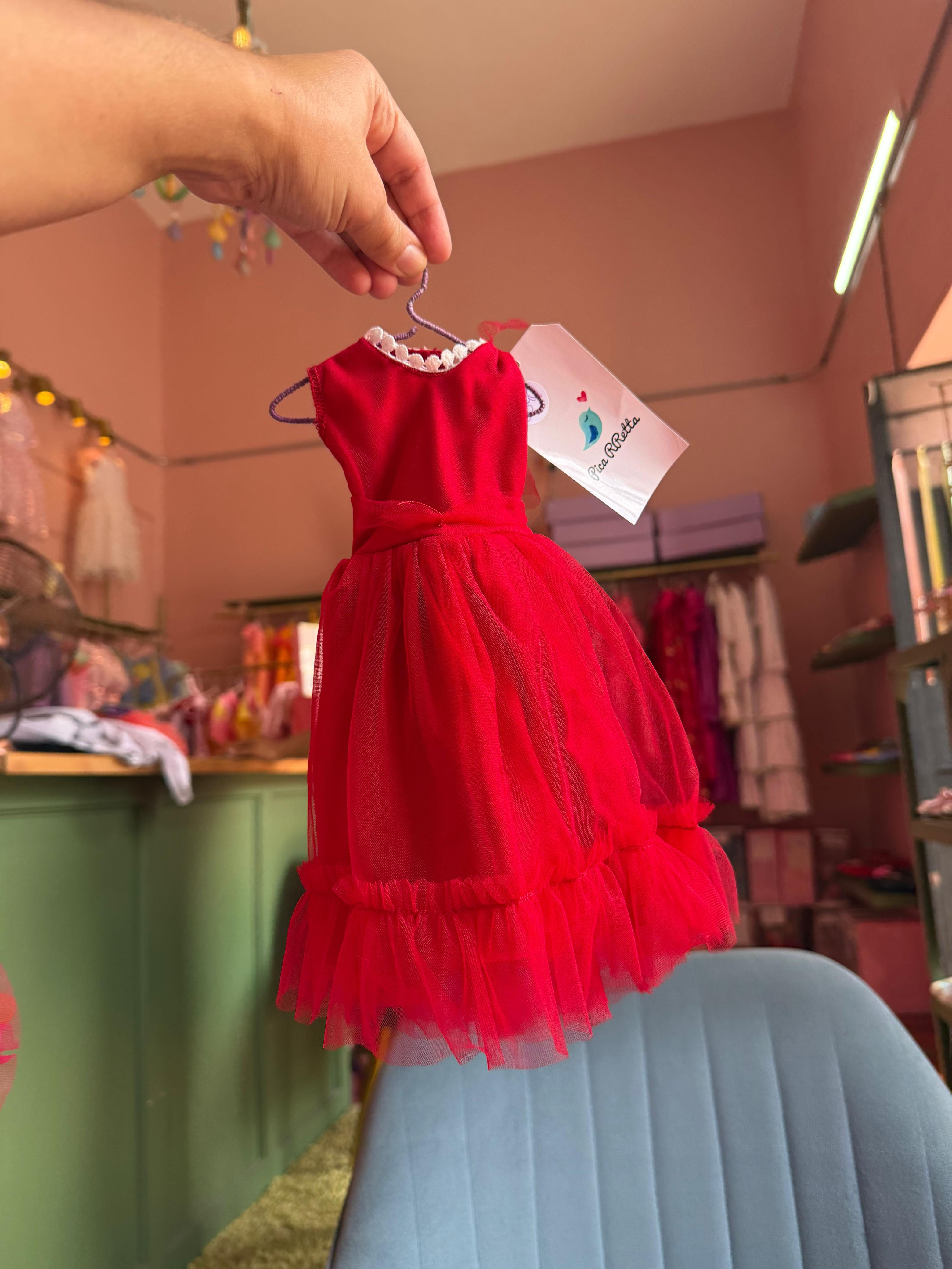 Vestido Claus muñeca