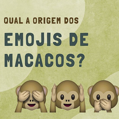 A origem budista dos emojis de macacos