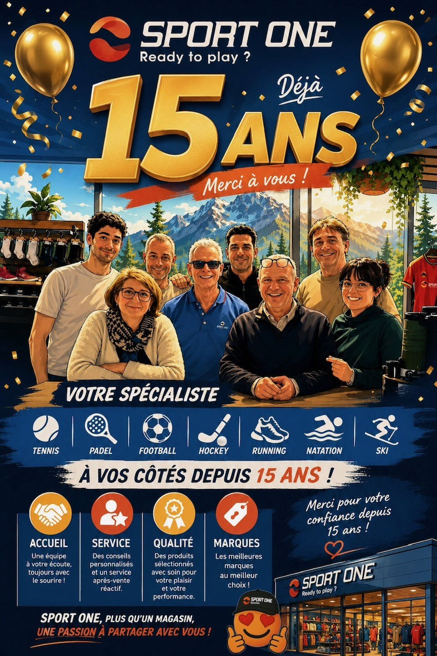 🎉 SPORT ONE FÊTE SES 15 ANS ! 🎉