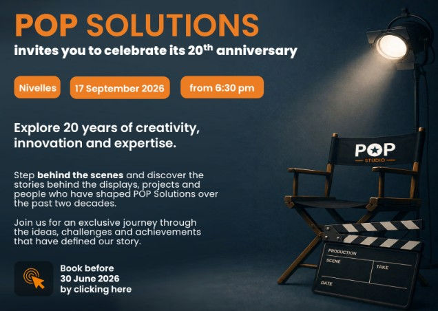 Event | POP Solutions' 20th Anniversary | 17 September 2026