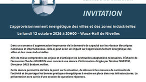 Séance d'information : L’approvisionnement énergétique : quels enjeux pour nos villes et nos entreprises ?