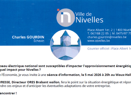 5 mai 2026 : Invitation séance d'information énergétique