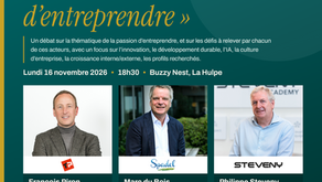 16.11 : Conférence : La passion d'entreprendre