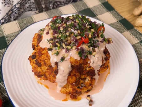 Whole Roasted Cauliflower