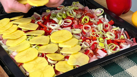 Pork neck in pickles juice