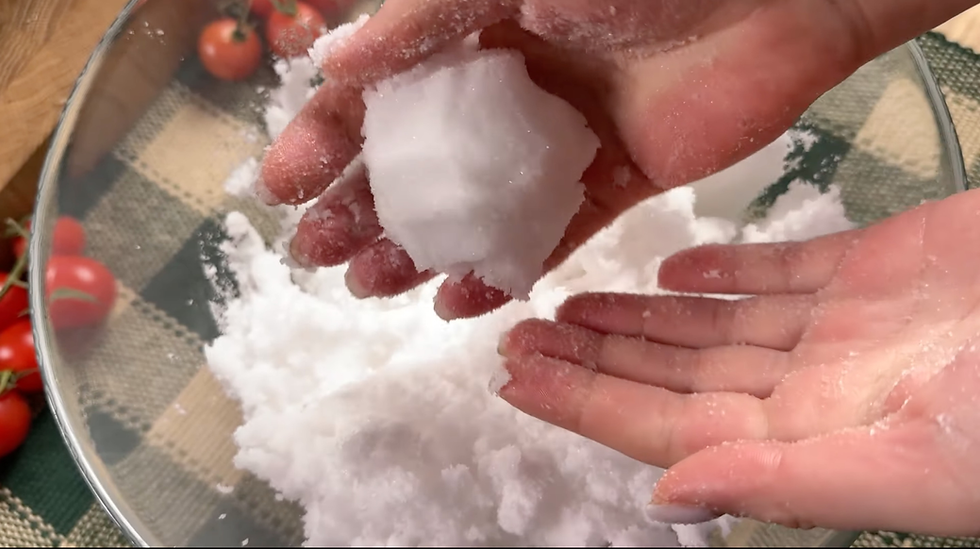 salt and water