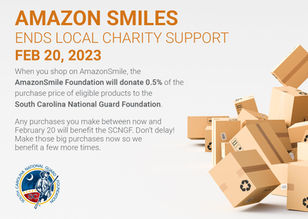 AmazonSmiles Contributions End Feb 20.