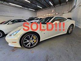 2012 ferrari California bad transmission 