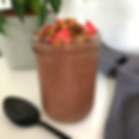 banana split protein smoothie