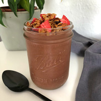 banana split protein smoothie