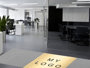 Best Price! Gray business logo runner