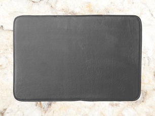 Top 10! Davy's Gray Solid Color Bath Mat