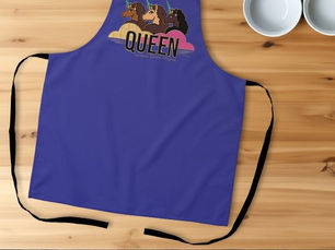 Review Afro Unicorn Queen Trio Design Apron