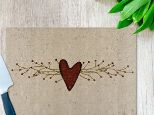 Best Price! Pip Berry Heart Glass Cutting Board