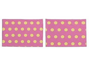 Review Polka Dot Pillowcases (Pink & Soft Yellow)