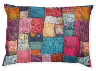 Best Price! Boho Patchwork Colorful Denim Quilt Patches  Pet Bed