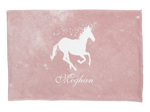 Top 10! Pink Unicorn Personalized Pillowcase