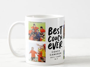 Hot Review! Best coach ever 7 photo collage team gift coffee mug