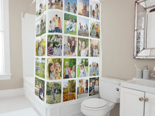 Review Create Your Own 25 Photo Collage Editable Shower Curtain