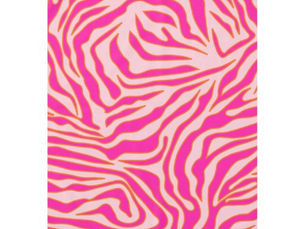 Big Deals! Zebra Stripes Pink Orange Wild Animal Print Tablecloth