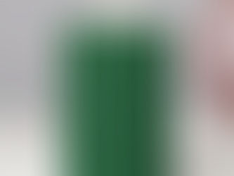 Big Deals! Modern Green and Black Vertical Stripes Pillar Candle