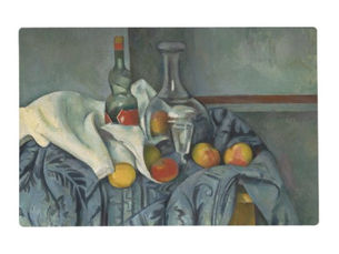 Hot Review! Paul Cezanne | The Peppermint Bottle, 1893-95 (oil Placemat