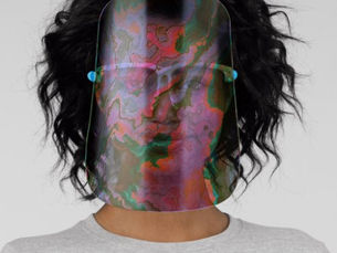 Best Price! Sour Marble Face Shield