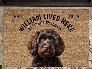 Top 5! Cockapoo Personalized Pet Doormat