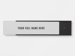 Top 10! Your Full Name Door Sign Choose Colors and Font