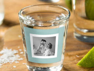 Best Price! Modern Family Photo Mint Simple Lovely Gift Shot Glass