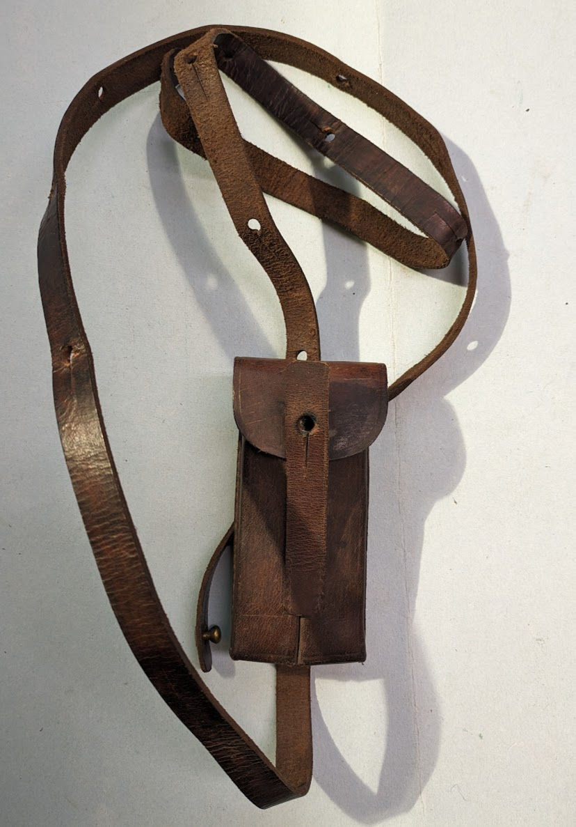 WWI Luger Ammo Pouch w Strap