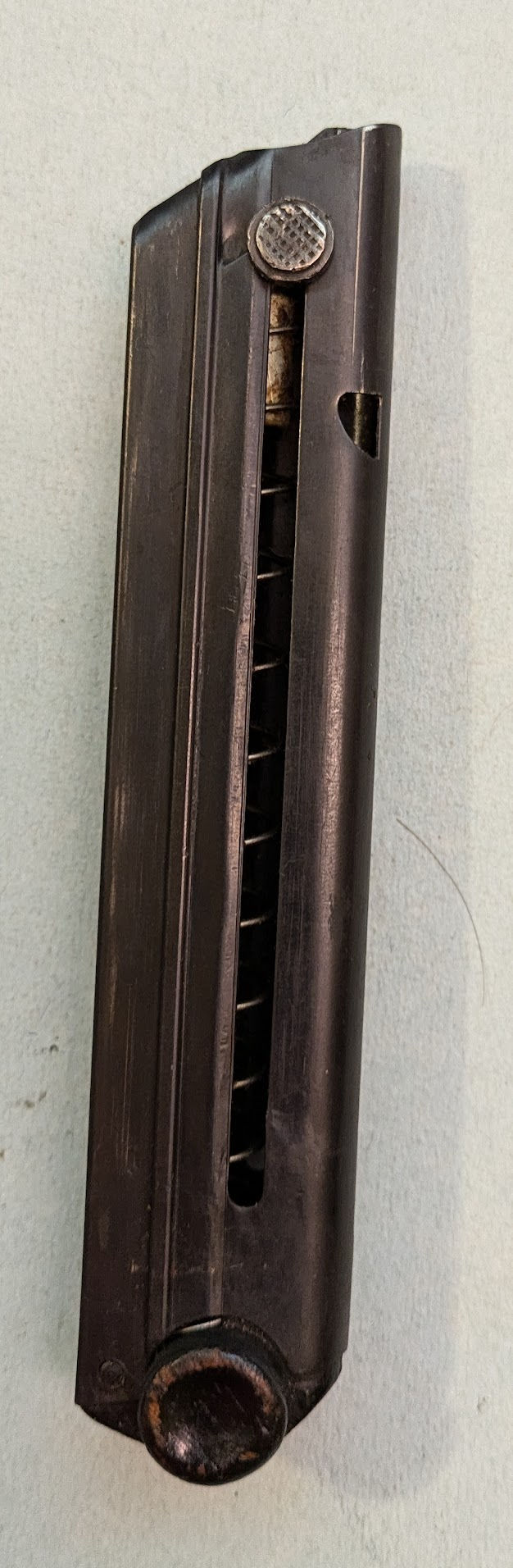 WWI Wooden Bottom Mag 731