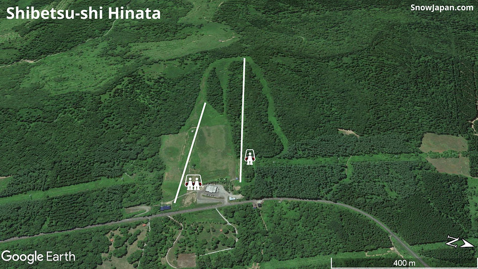 Ski area lift layout
