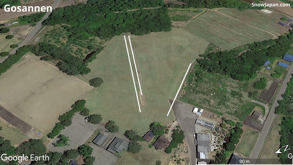 Ski area lift layout