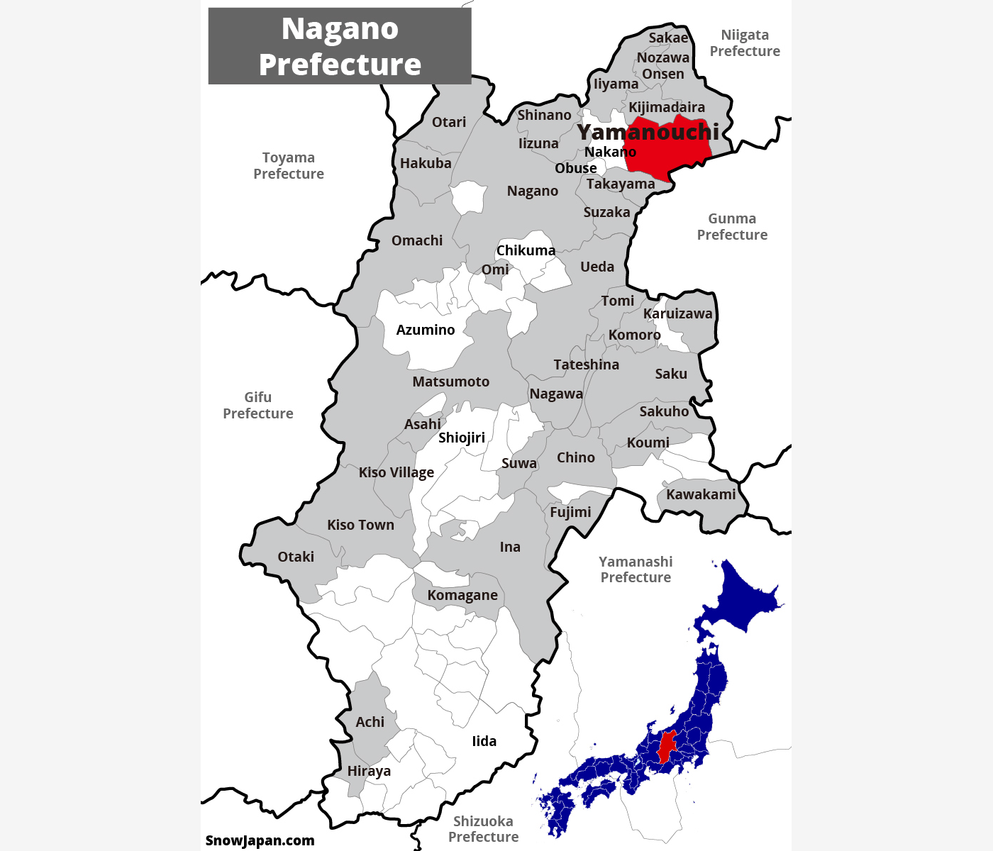 ザキ島 X-JAM Takaifuji Ski Area (Yamanouchi Town, Nagano Prefecture