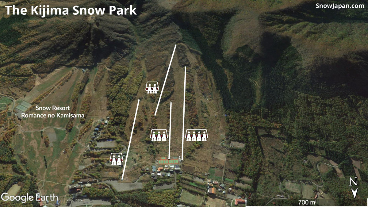 The Kijima Snow Park (Kijimadaira Village, Nagano Prefecture
