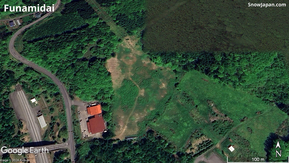 Ski area lift layout