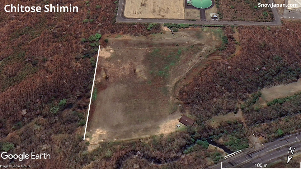 Ski area lift layout