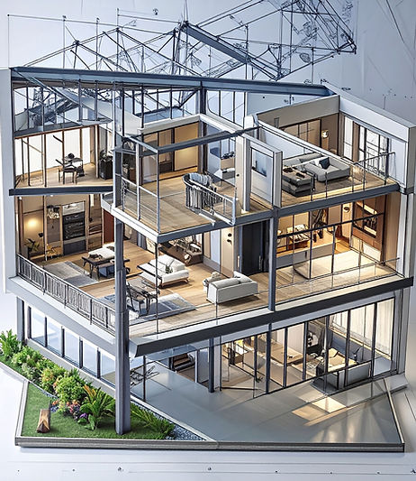 BIM Modell Einfamilienhaus